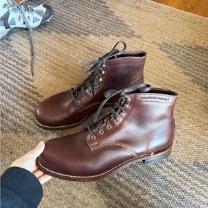 Wolverine Men's Dark Brown Leather Boots